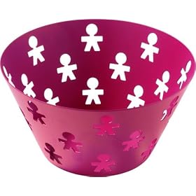 A di ALESSI �t���[�c�o�X�P�b�g ���b�h "Girotondo"  AKK05 R