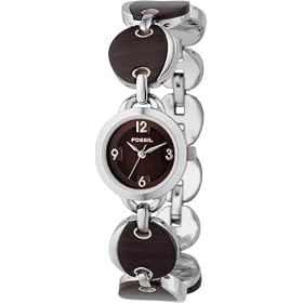FOSSIL (�t�H�b�V��) �r���v DRESS F2 �u���E�� ES1871 ���f�B�[�X [���K�A���i]