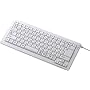 ELECOM �p���^�O���t��USB&PS/2�L�[�{�[�h ���{��87�L�[�~�h���L�[�{�[�h �z���C�g TK-UP87MPWH