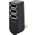 ELECOM USBHUB2.0 �X�}�[�g�n�u �o�X�p���[ 3�|�[�g ���}�� �u���b�N U2H-TZ300BBK