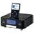 Princeton I-Bird FM/AM���W�I���ږڊo�܂��@�\�t��iPod��p�}���`���f�B�A�X�s�[�J�[ �u���b�N PSP-MSSACB
