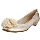 [ベルフローリー] Bell florrie お花モチーフローヒールパンプス