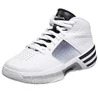 adidas Big Kid Mad Clima  Basketball Sneaker,Running White/Dark Navy/Metallic Silver,5 M US Big Kid