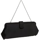 La Regale Soft Covered Frame Peau Clutch