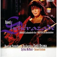 Ravel: Shhrazade; Debussy: La damoiselle lue; Britten: Les Illuminations