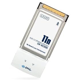 PLANEX 300Mbps 11n/g/b ����LAN�J�[�h GW-NS300N-X