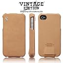 SGP アイフォン 4 ケース Vintage 【 BROWN S 】 本革 フリップタイプ for iPhone 4S