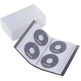 ELECOM  CCD-F96BK CD/DVD�t�@�C��(96�����[)