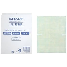 SHARP �����p����HEPA�t�B���^�[ FZ-S63HF