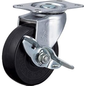 【クリックで詳細表示】ハンマー E型 自在SP付 ゴム車65mm