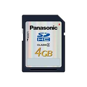 Panasonic SDHC�������[�J�[�h 4GB RP-SDM04G �N���X�S �p�i�\�j�b�N �C�O�p�b�P�[�W�i