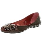 Bronx Women's Nicolet Multi-Buckle Flat