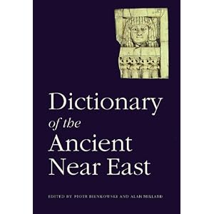【クリックで詳細表示】Dictionary of the Ancient Near East