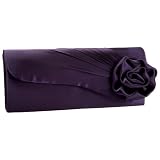 Jessica McClintock Flowers Clutch with Rose
