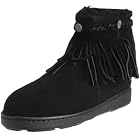 [ミネトンカ] SHEEPSKIN  SIDE  ZIP  FRINGE  BOOT