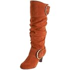 Naughty Monkey Women's D Ring Suede Boot