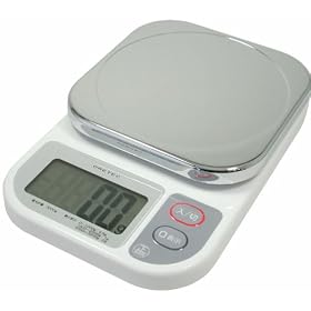 DRETEC �R���p�N�g�X�P�[�� 3kg �z���C�g KS-309WT