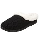 Dearfoams Women's Cable Sweater Knit Clog