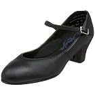 Capezio Leather Jr. Footlight Character Shoe