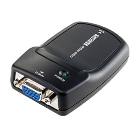I-O DATA USB�ڑ� �O�t���O���t�B�b�N�A�_�v�^�[ USB-RGB