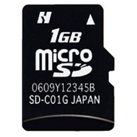 �n�M�����V�X�R�� MicroSD�J�[�h 1GB HNT-MR1GT
