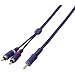ELECOM �I�[�f�B�I�P�[�u��_�X�e���I�~�j-�s��X2 1.0m DH-MWR10