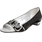 Diego di Lucca Forli Open Toe Flat With Buckle