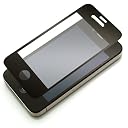Rix 気泡ZERO iPhone 4S/4用 気泡が入らない液晶保護フィルム (ブラック) RX-ZRIPH4BK