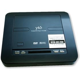 �R���E�A���C�A���X DVD�v���[���[ ���^�R���p�N�g �V���v���{�f�B�ő�����ȒP YTO-502B �u���b�N