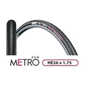 【クリックで詳細表示】IRC M-119 METRO(メトロ)26×1.75 HE 日本製タイヤ