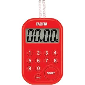 TANITA �f�W�^���^�C�}�[100���v ���b�h TD-379-RD