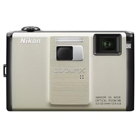 Nikon �f�W�^���J���� COOLPIX (�N�[���s�N�X) S1000pj �V���o�[ S1000pjSL