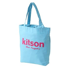 KITSON(�L�b�g�\��) LOS ANGELS TOTE/BLUE