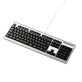 ELECOM USB�t���L�[�{�[�h TK-U08FYSV