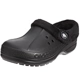 crocs Men's Blitzen Polar Open Heel Clog, Polar Fleece Liner And Collar