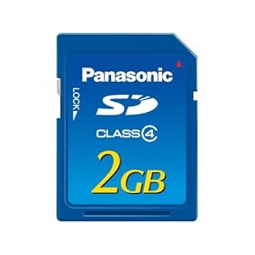 Panasonic 2GB SD�������[�J�[�h RP-SDM02GJ1A
