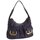 KATHY Van Zeeland Double Trouble Top Zip Hobo
