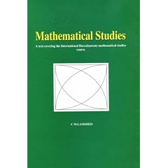 Mathematical Studies: International Baccalaureate