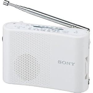 SONY �R���p�N�g���W�I ICF-50V(W)