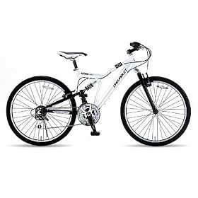 【クリックで詳細表示】【送料無料】シボレー自転車マウンテンバイクCHEVY ATB268 W-sus カラーホワイト