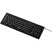 ELECOM �p���^�O���t��USB&PS/2�L�[�{�[�h ���{��104�L�[�t���L�[�{�[�h �u���b�N TK-UP04FPBK