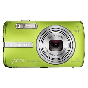 OLYMPUS �f�W�^���J���� ��750 ���C���O���[�� ��-750 GRN