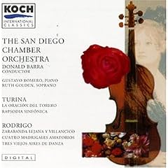Turina: Rapsodia Sonfonica and La Oracion del Torero/Rodrigo: Cuatro Madrigales Amatorios/Tres Viejos Aires de Danza/