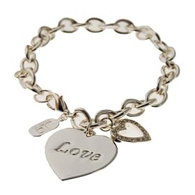 JLO by Jennifer Lopez �n�[�g�v���[�g�`�F�[���u���X���b�g 160mm ���� �V���o�[�J���[���b�L 03033