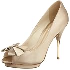 Dune  Women's Sateen Peep-toe Heel