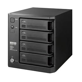 I-O DATA USB 2.0/1.1�AeSATA�AIEEE1394�Ή� �O�t�^�n�[�h�f�B�X�N 250GBx4 RHD4-UXE1.0