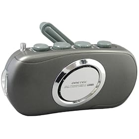 DRETEC ��񂵃P�[�^�C�[�d �X�������W�I���C�g(�h�H�^�C�v) �u���b�N PR-310BK