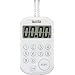 TANITA �f�W�^���^�C�}�[100���v �z���C�g TD-379-WH