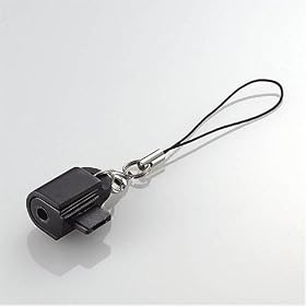 ELECOM �g�ѓd�b�p�w�b�h�z���ϊ��R�l�N�^�[/�X�g���b�v�t(�u���b�N) EHP-CT34/00BK