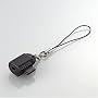 ELECOM 携帯電話用ヘッドホン変換コネクター/ストラップ付(ブラック) EHP-CT34/00BK